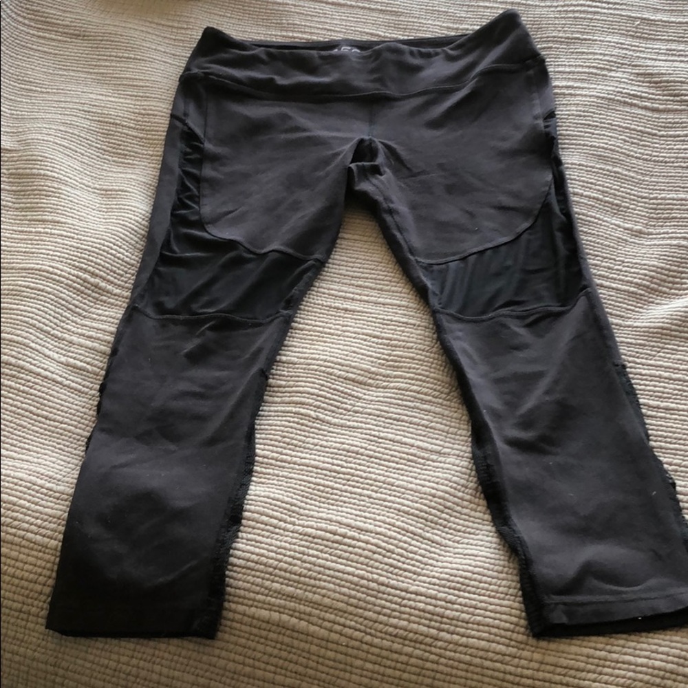 Split 59 black crop legging